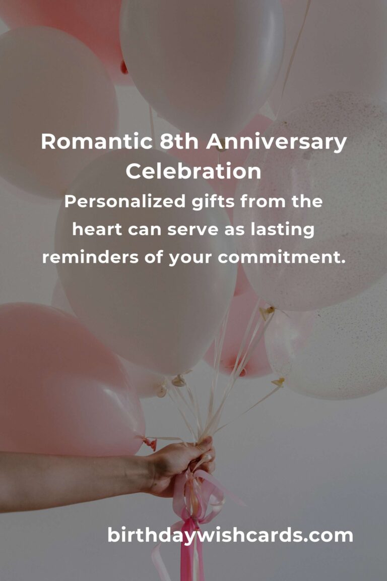 Romantic 8th Anniversary Ideas for Partners: Celebrate Love and Togetherness