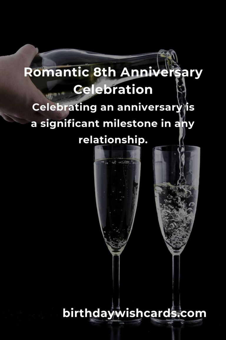 Romantic 8th Anniversary Ideas for Partners: Celebrate Love and Togetherness