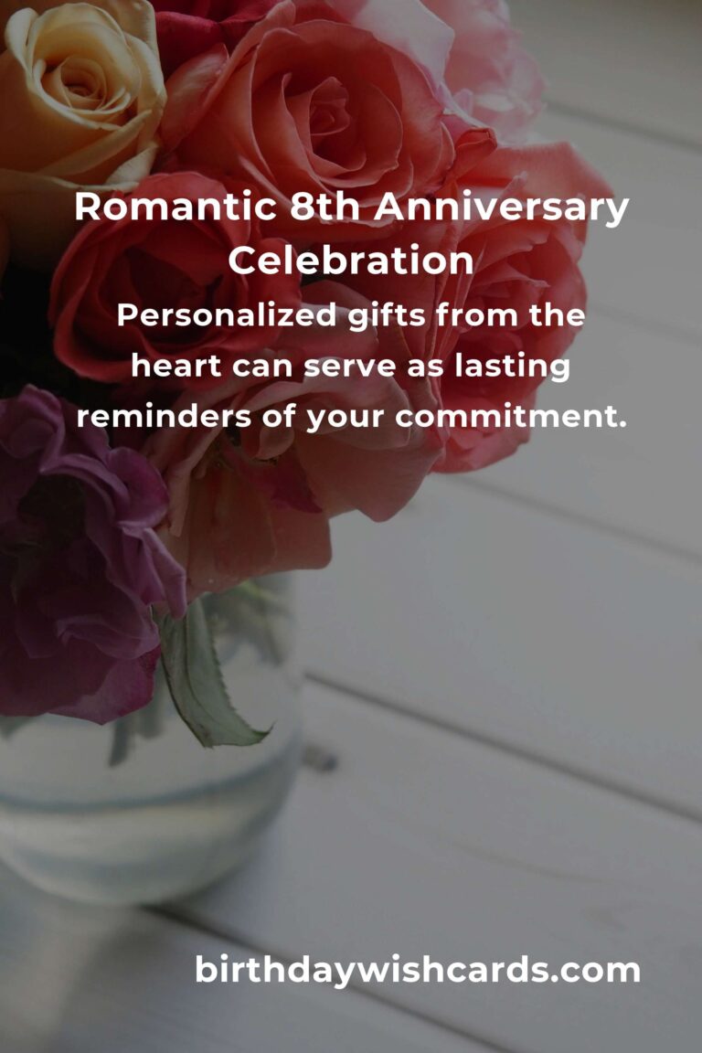Romantic 8th Anniversary Ideas for Partners: Celebrate Love and Togetherness