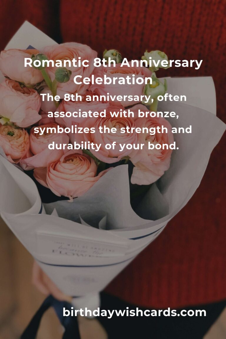 Romantic 8th Anniversary Ideas for Partners: Celebrate Love and Togetherness