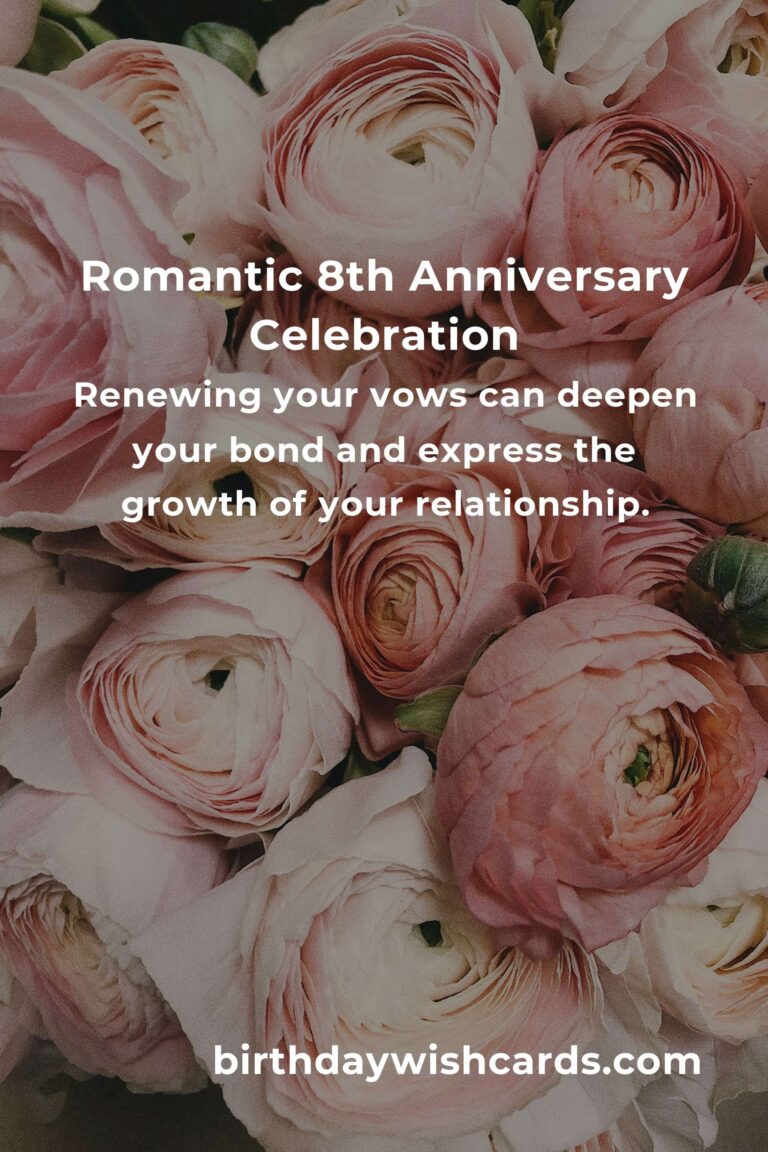Romantic 8th Anniversary Ideas for Partners: Celebrate Love and Togetherness