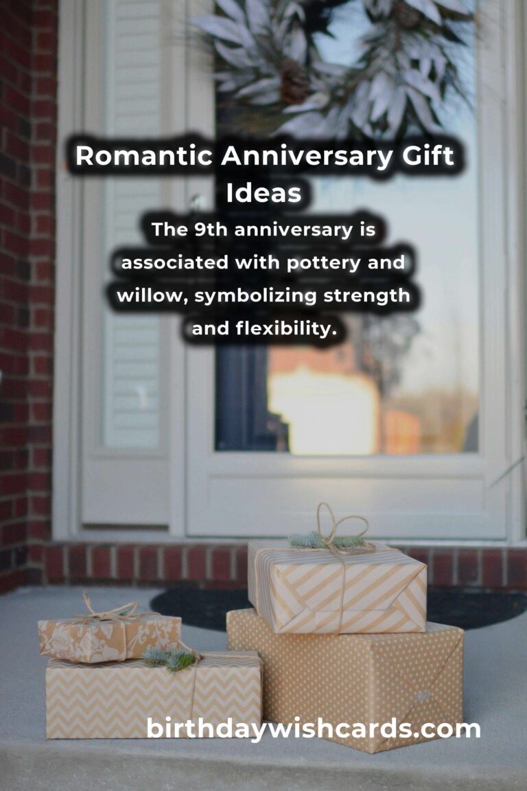 Romantic 9th Anniversary Gifts for Couples: Celebrating Love with Thoughtful Presents