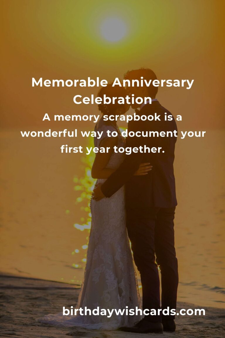 Romantic First Anniversary Ideas for Couples to Cherish Forever