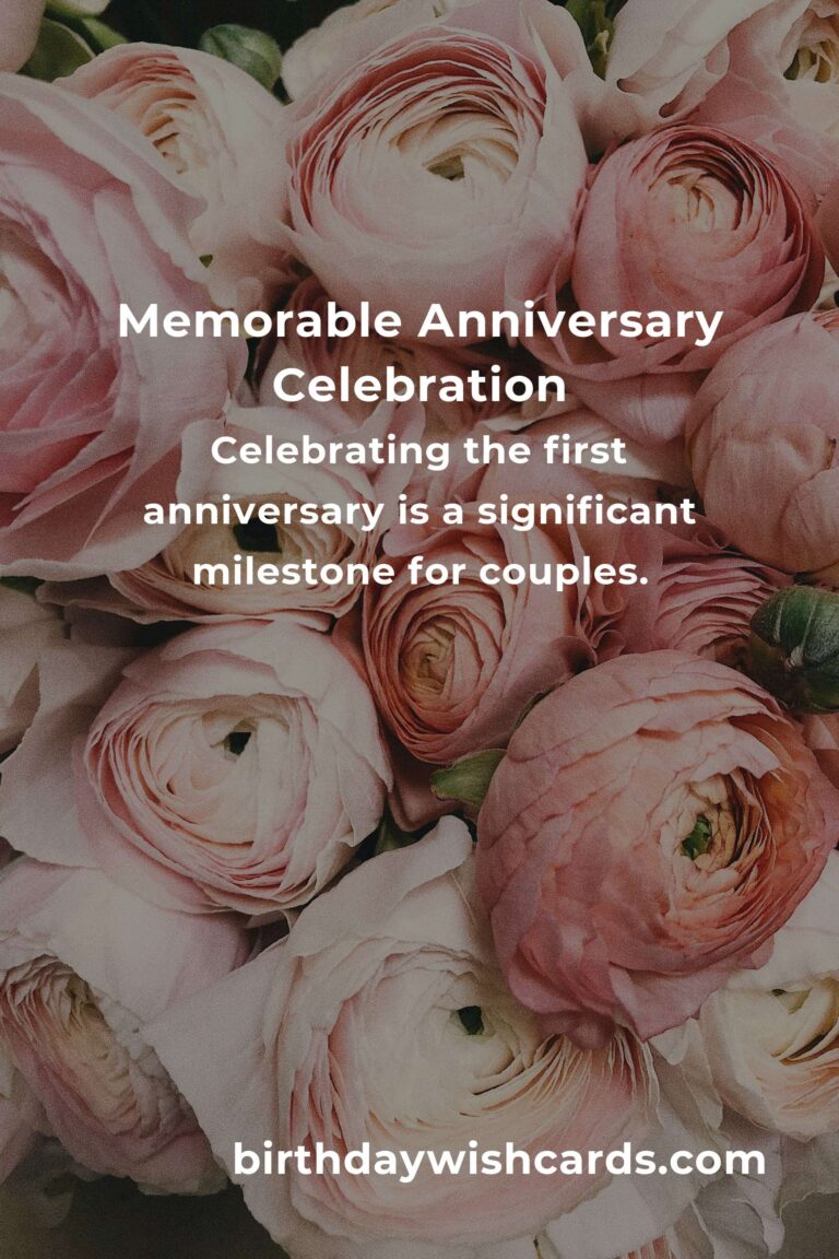 Romantic First Anniversary Ideas for Couples to Cherish Forever