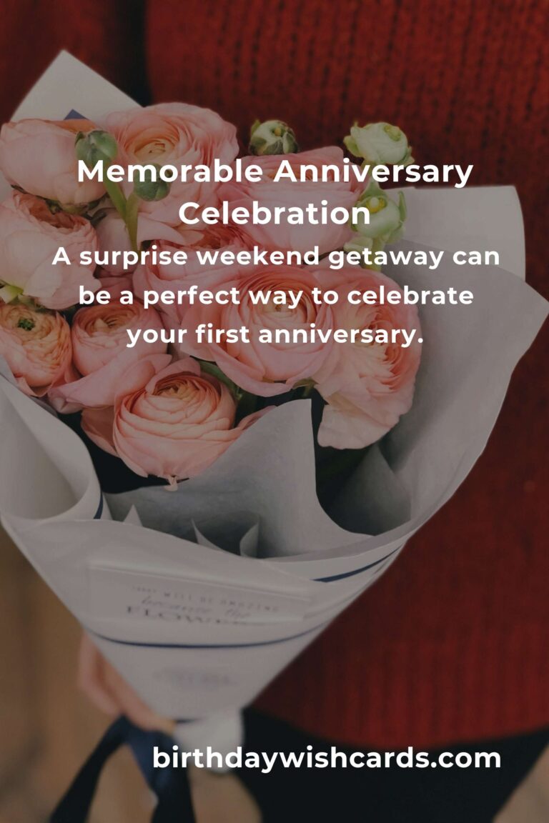 Romantic First Anniversary Ideas for Couples to Cherish Forever