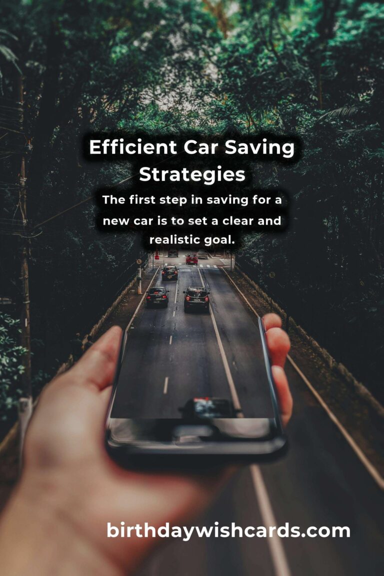 Save Money Efficiently for a New Car with These Financial Hacks