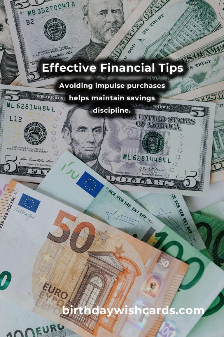 Save Money Fast with These Effective Financial Tips