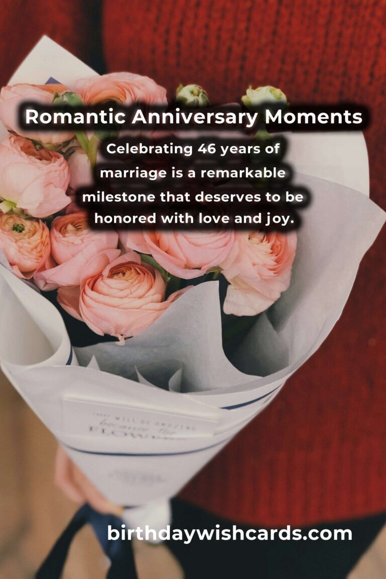 Sentimental 46th Anniversary Ideas for Couples to Treasure