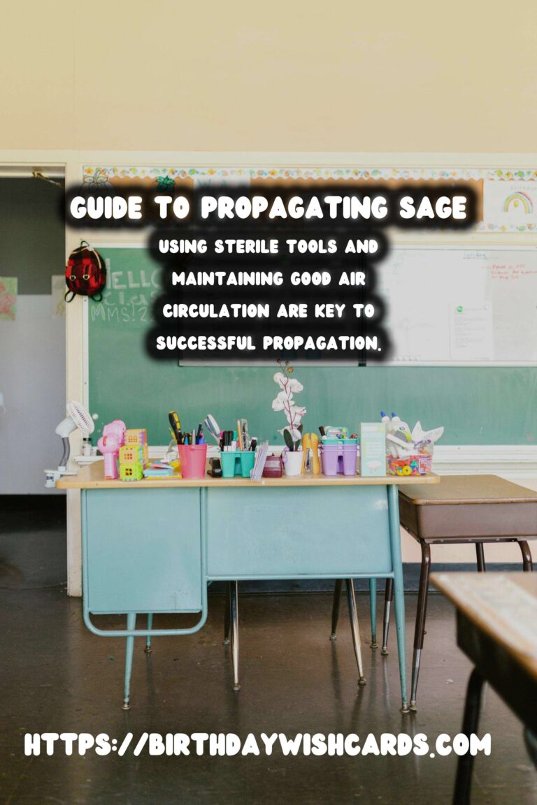 Simple Guide to Propagating Sage: Tips and Techniques