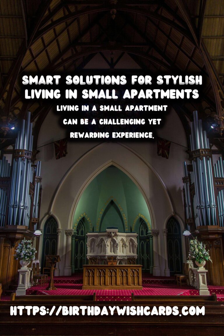 Small Apartment Decorating: Smart Solutions for Stylish Living