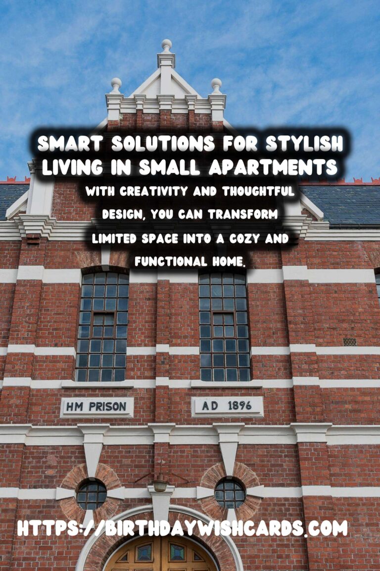 Small Apartment Decorating: Smart Solutions for Stylish Living