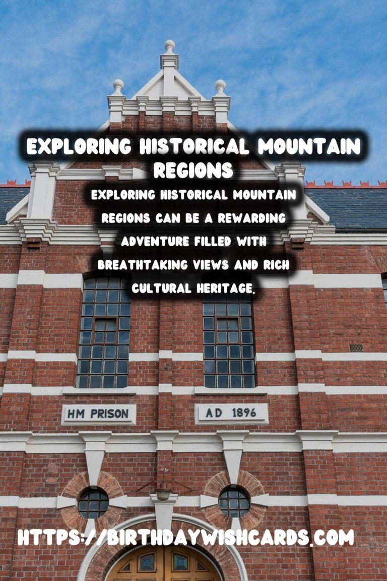 Solo Travel Safety: A Guide to Visiting Historical Mountain Regions