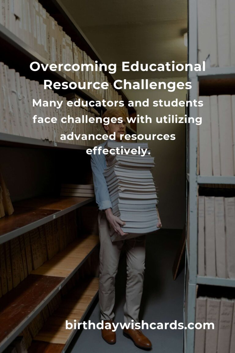 Solving Common Advanced Educational Resources Problems for Enhanced Learning