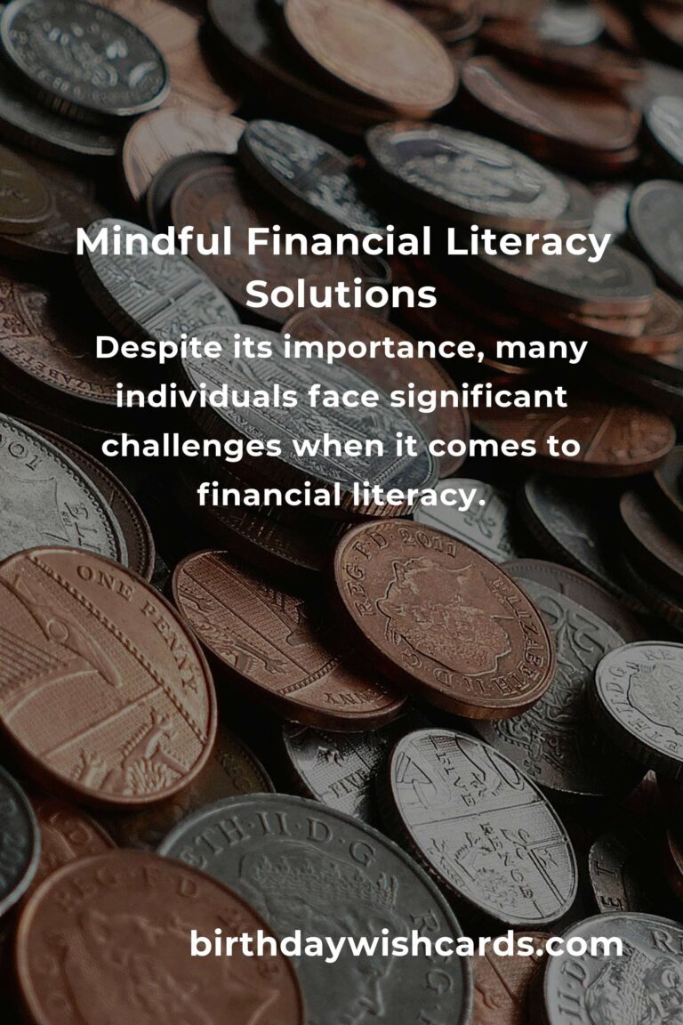Solving Common Mindful Financial Literacy Problems