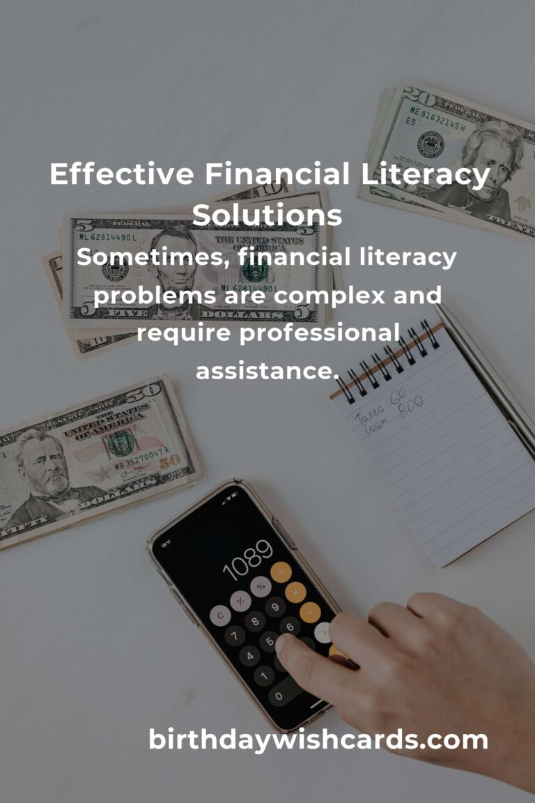 Solving Common Simple Financial Literacy Problems