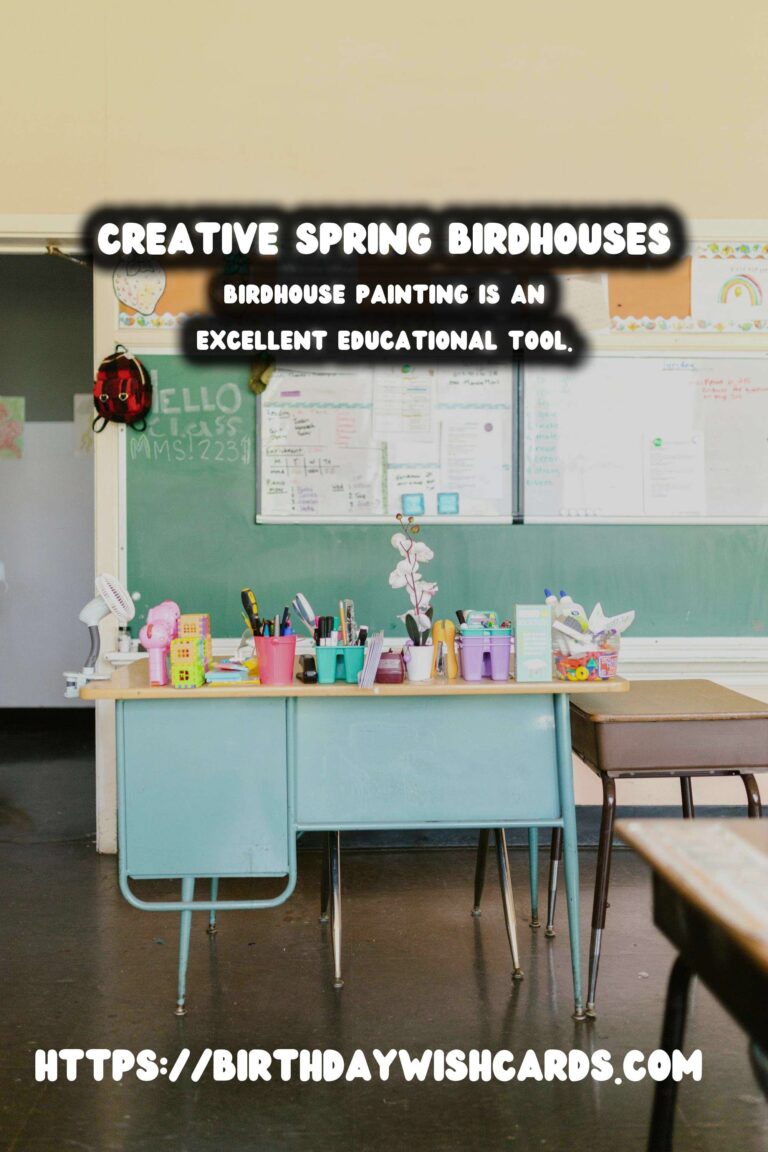 Spring Birdhouses: A Creative Activity for Kids