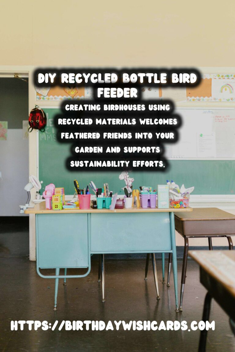 Spring Birdhouses: How to Make Recycled Bottle Feeders for Your Garden