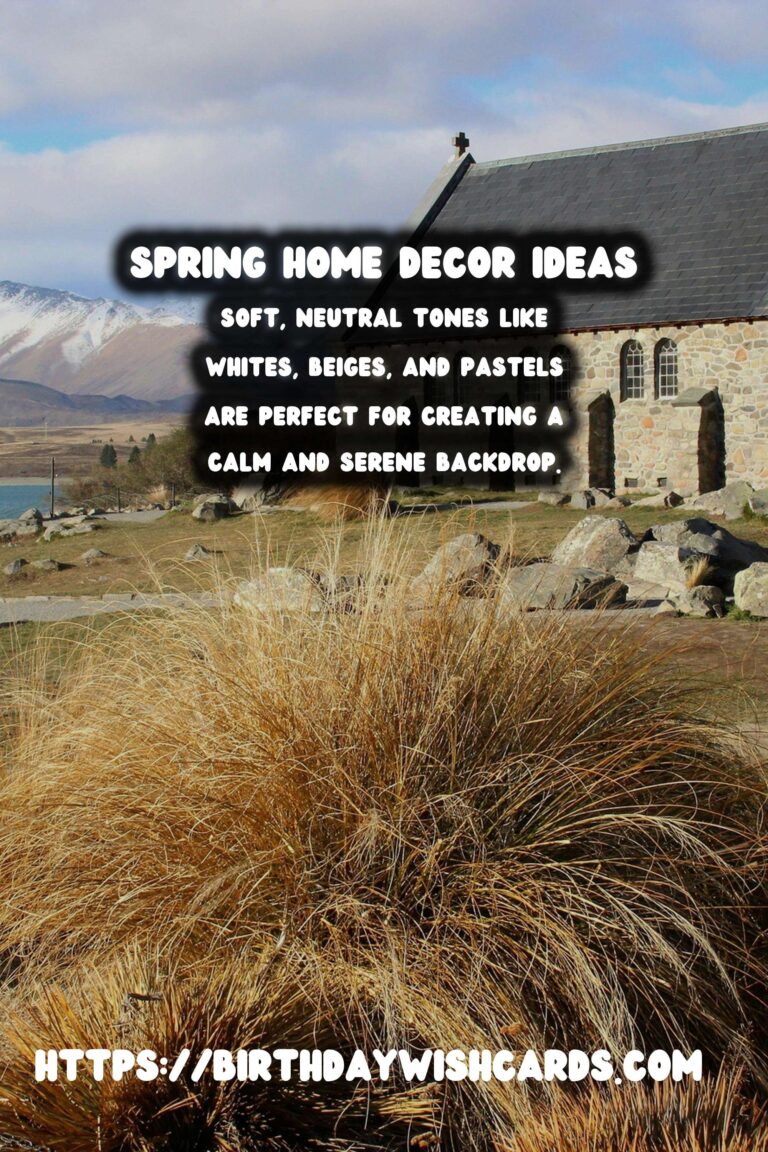 Spring Home Refresh: Light and Bright Decor Ideas