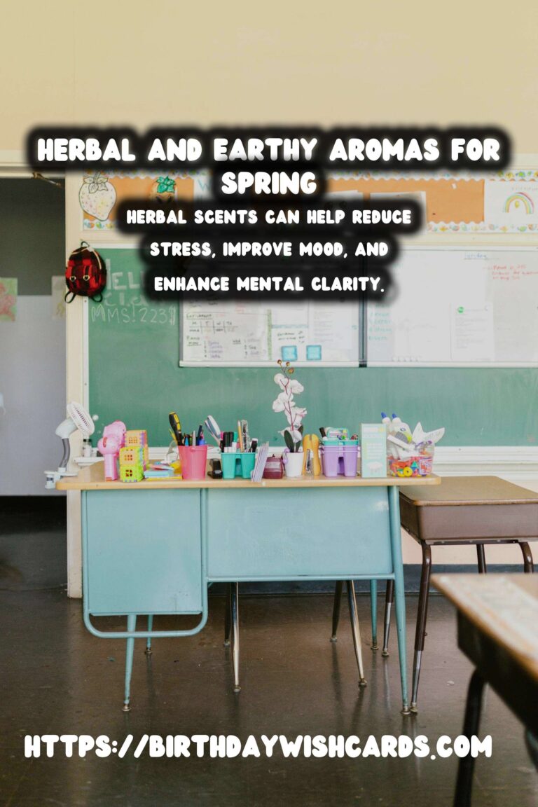 Spring Home Scents: Herbal & Earthy Aromas for a Fresh Ambiance