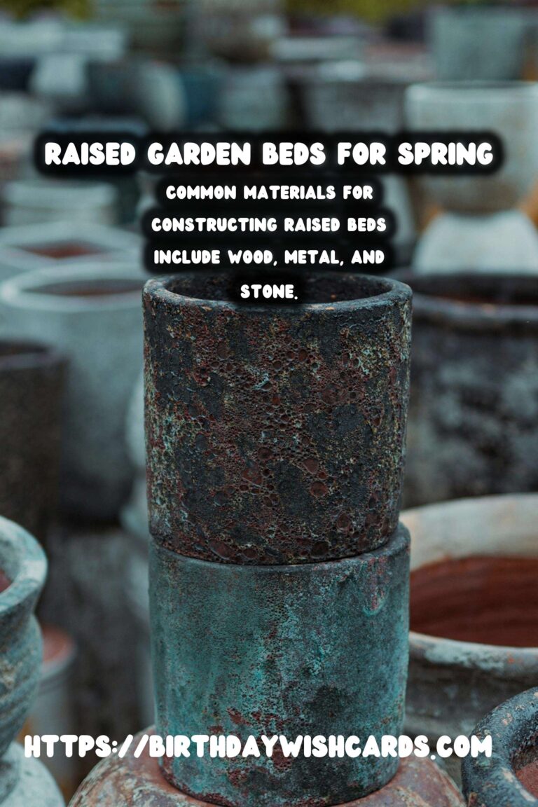 Spring Planter Boxes: Enhance Your Garden with Raised Garden Beds