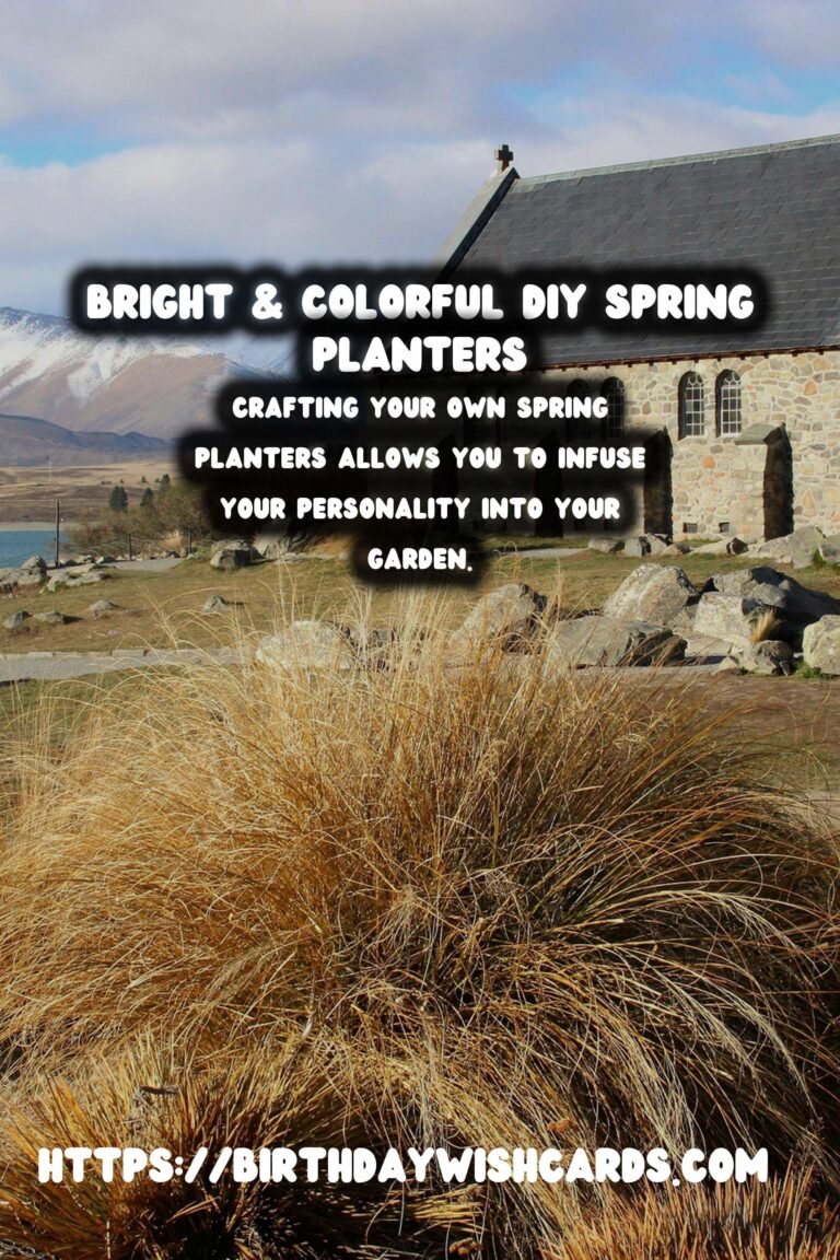 Spring Planters: Bright & Colorful DIYs to Elevate Your Garden