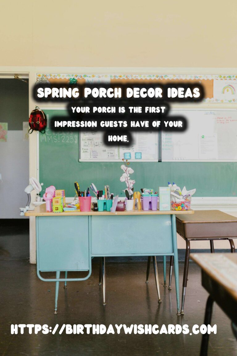 Spring Porch Decor: Enhance Your Entryway with Planters and Wreaths