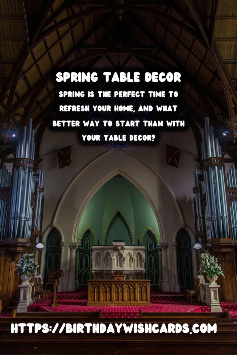 Spring Table Decor: Fresh & Lively DIYs to Brighten Your Space