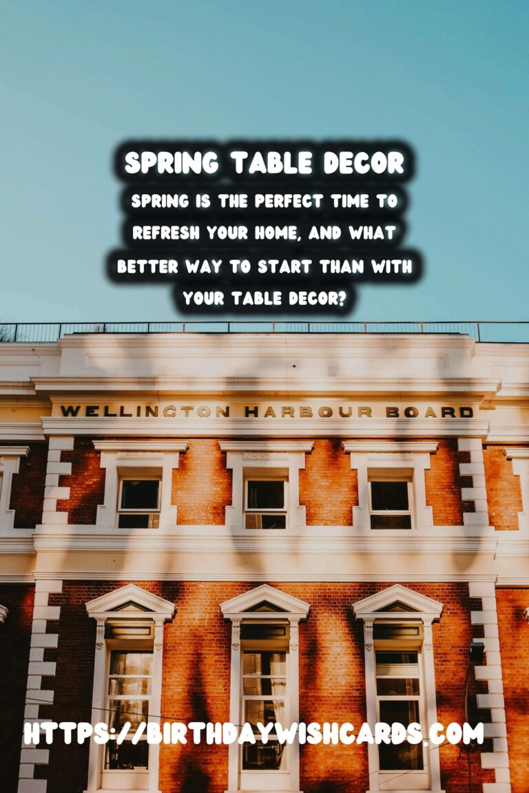 Spring Table Decor: Fresh & Lively DIYs to Brighten Your Space