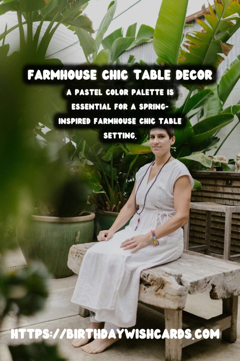 Spring Table Settings: Embrace Farmhouse Chic Style