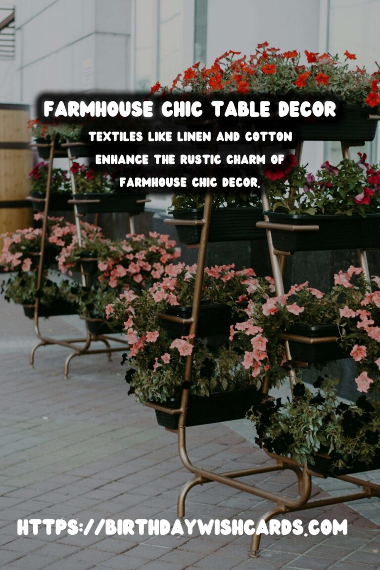 Spring Table Settings: Embrace Farmhouse Chic Style