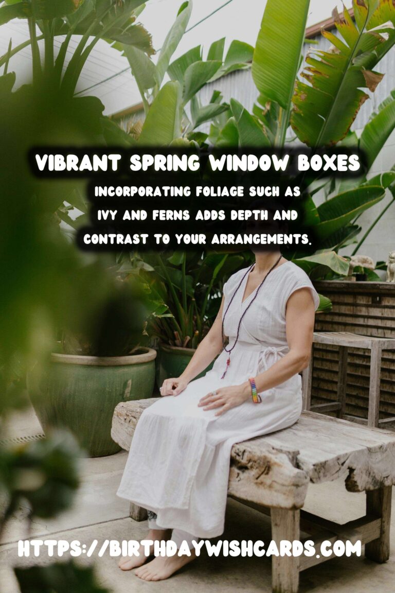 Spring Window Boxes: Flowers & Foliage for Vibrant Displays