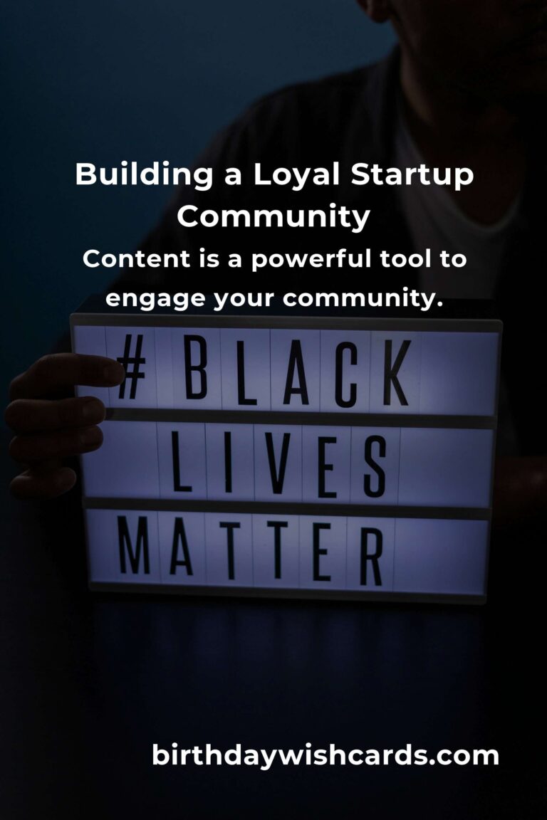 Startup Success: Build a Loyal Community
