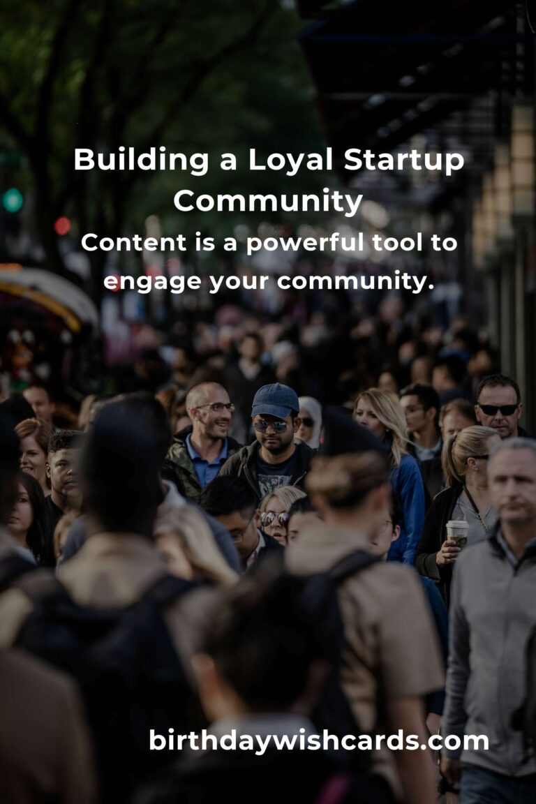 Startup Success: Build a Loyal Community