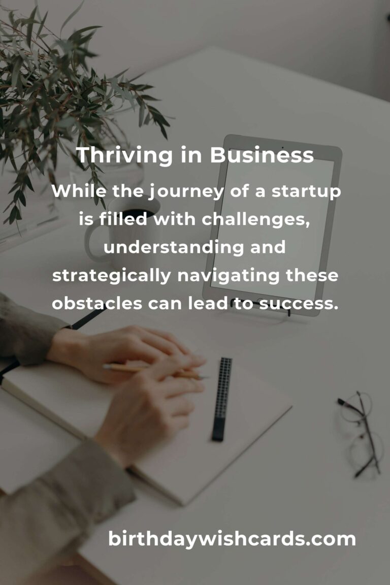 Startup Success: Strategies to Navigate Market Challenges
