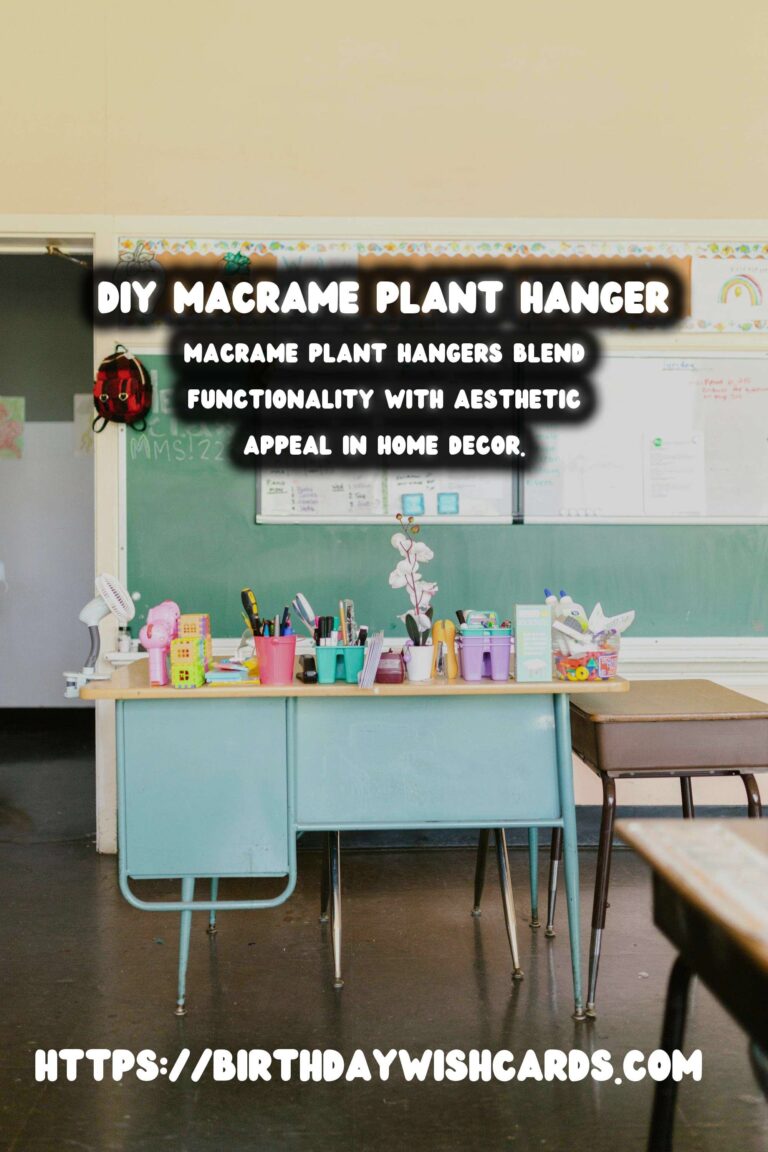 Step-by-Step Guide to Crafting a DIY Macrame Plant Hanger with Beads