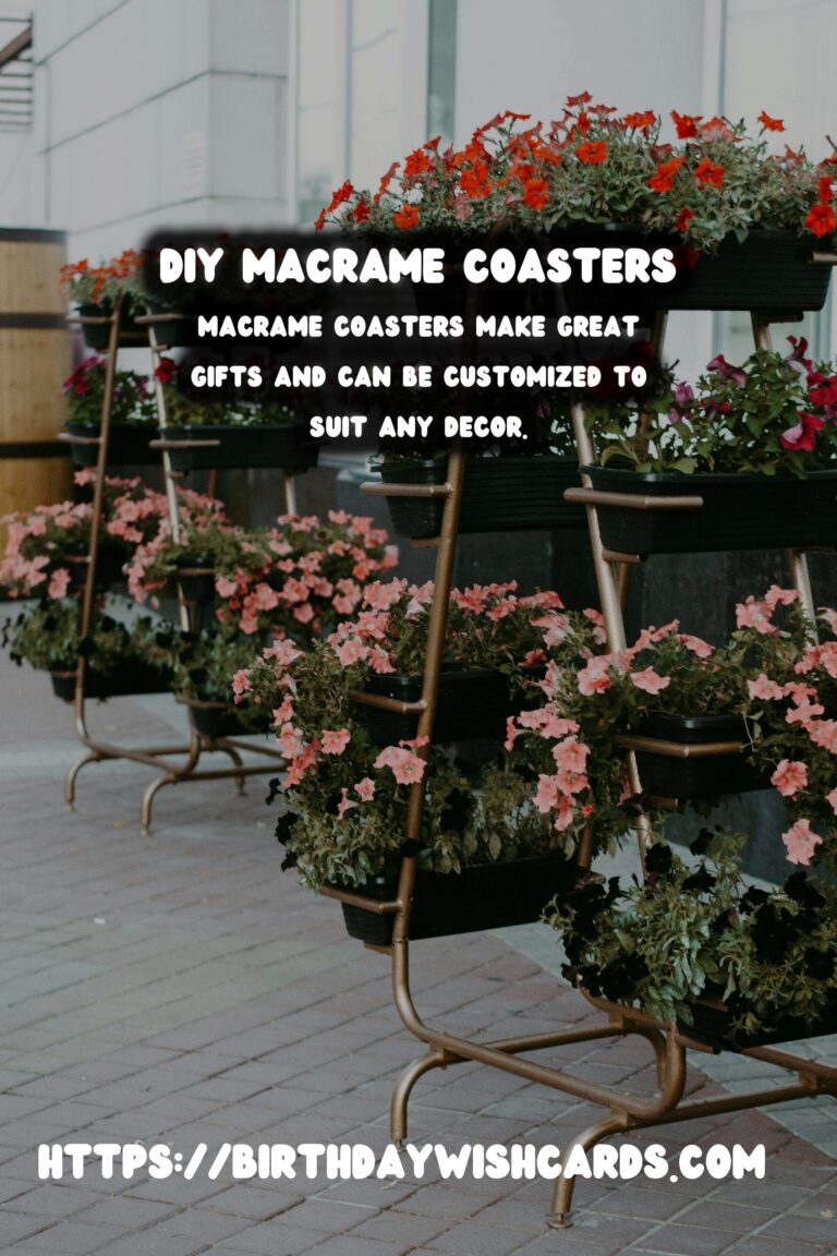 Step-by-Step Guide to Creating DIY Macrame Coasters