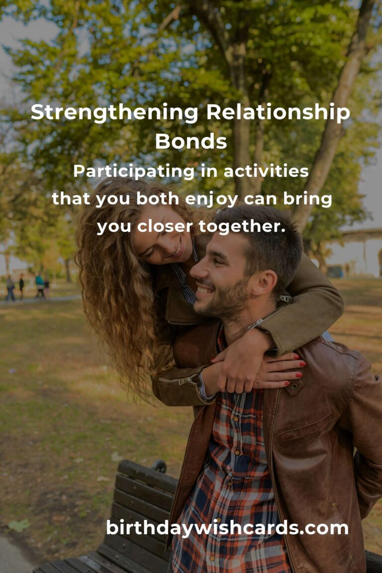 Strengthen Bonds with These Relationship Activities