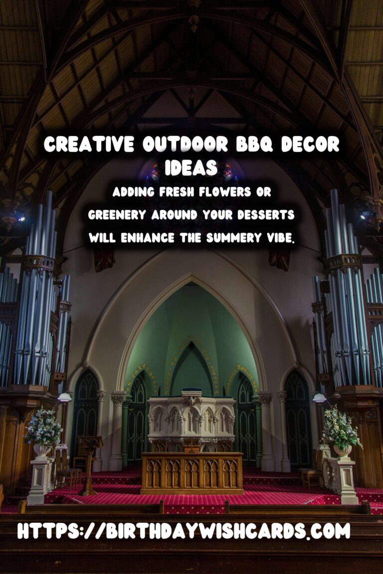 Summer BBQ Decor: Festive & Fun DIYs for the Perfect Outdoor Gathering