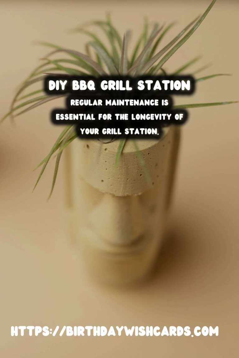 Summer BBQ Grill Station: DIY Counter