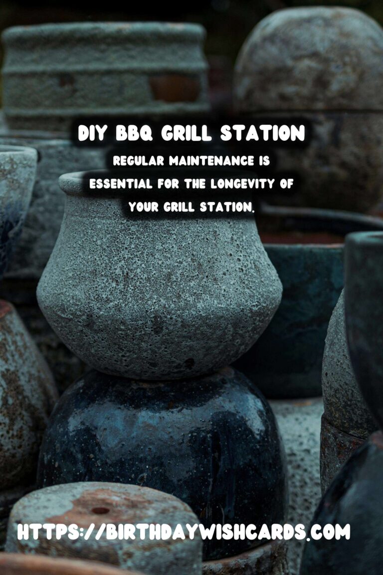 Summer BBQ Grill Station: DIY Counter