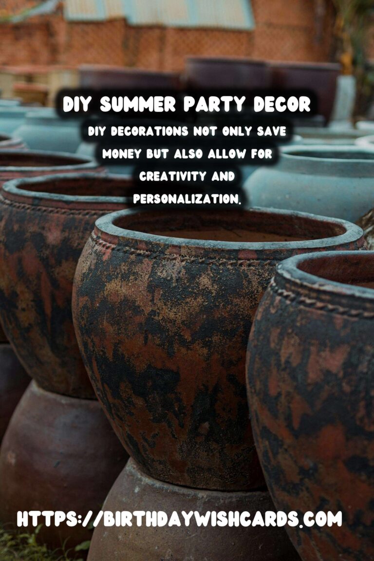 Summer Party Decor: DIY Streamers & Banners