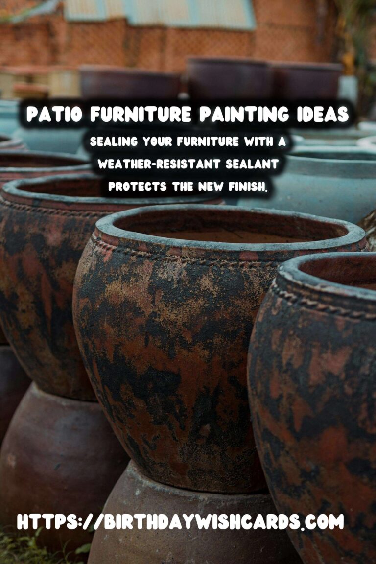 Summer Patio Furniture Makeovers: Painting Tips and Ideas