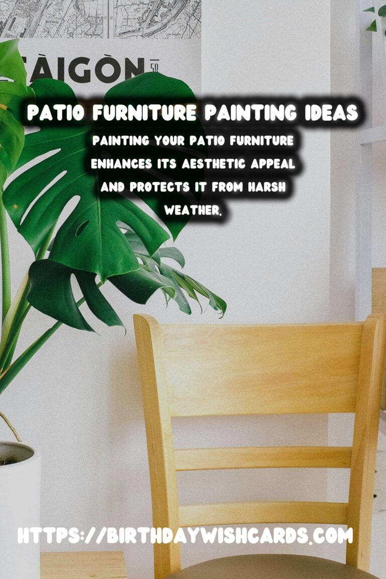 Summer Patio Furniture Makeovers: Painting Tips and Ideas