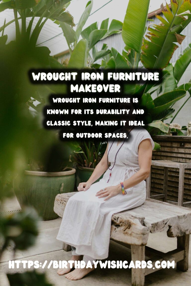 Summer Patio Furniture Makeovers: Wrought Iron Paint Ideas