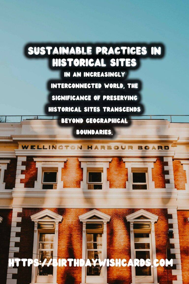 Sustainable Historical Preservation Through Cultural Exchange: A Path to Global Unity