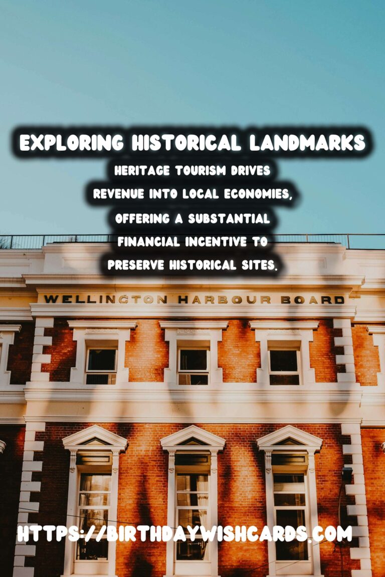 Sustainable Historical Preservation Through Heritage Tourism