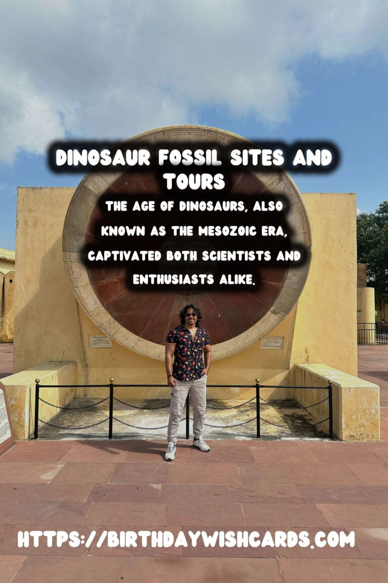 The Age of Dinosaurs: Exploring Fossil Sites and Paleontology Tours
