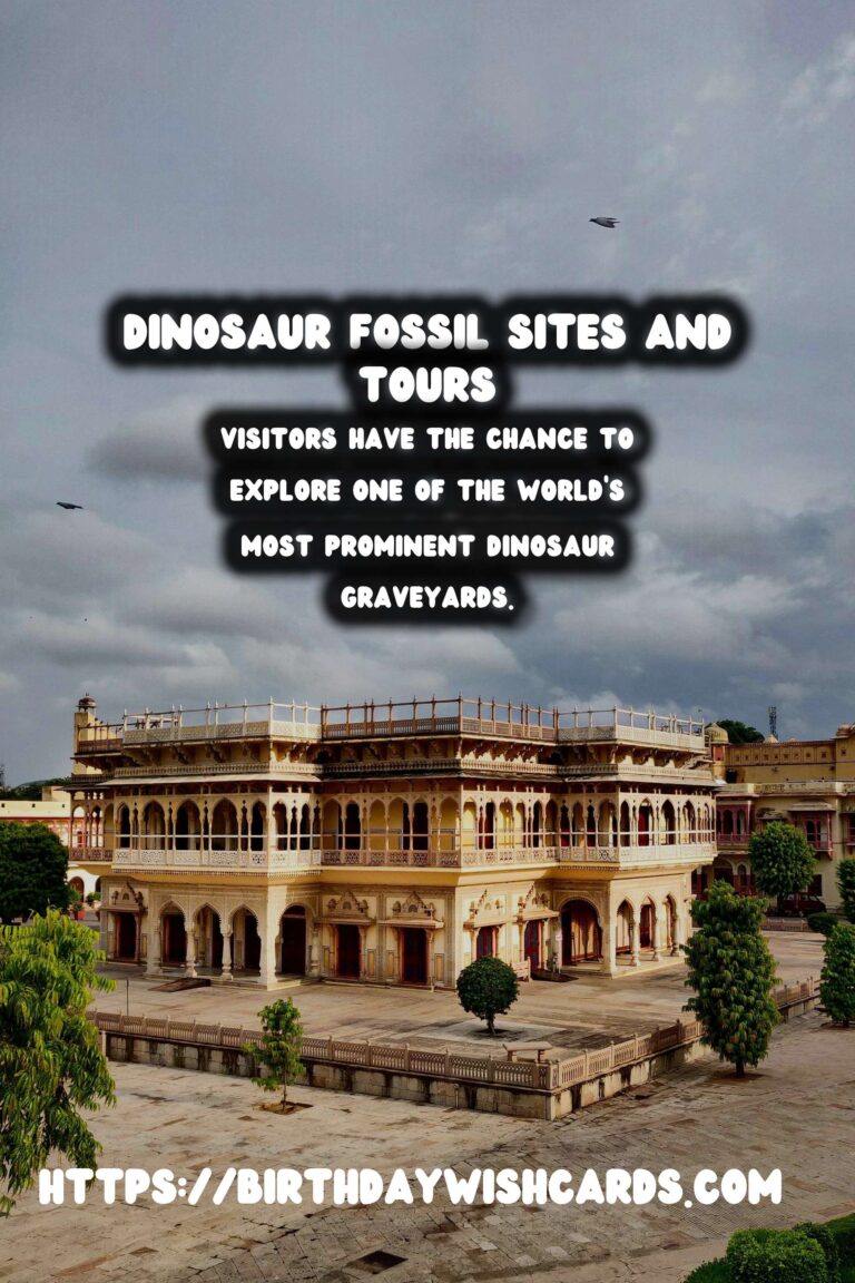 The Age of Dinosaurs: Exploring Fossil Sites and Paleontology Tours
