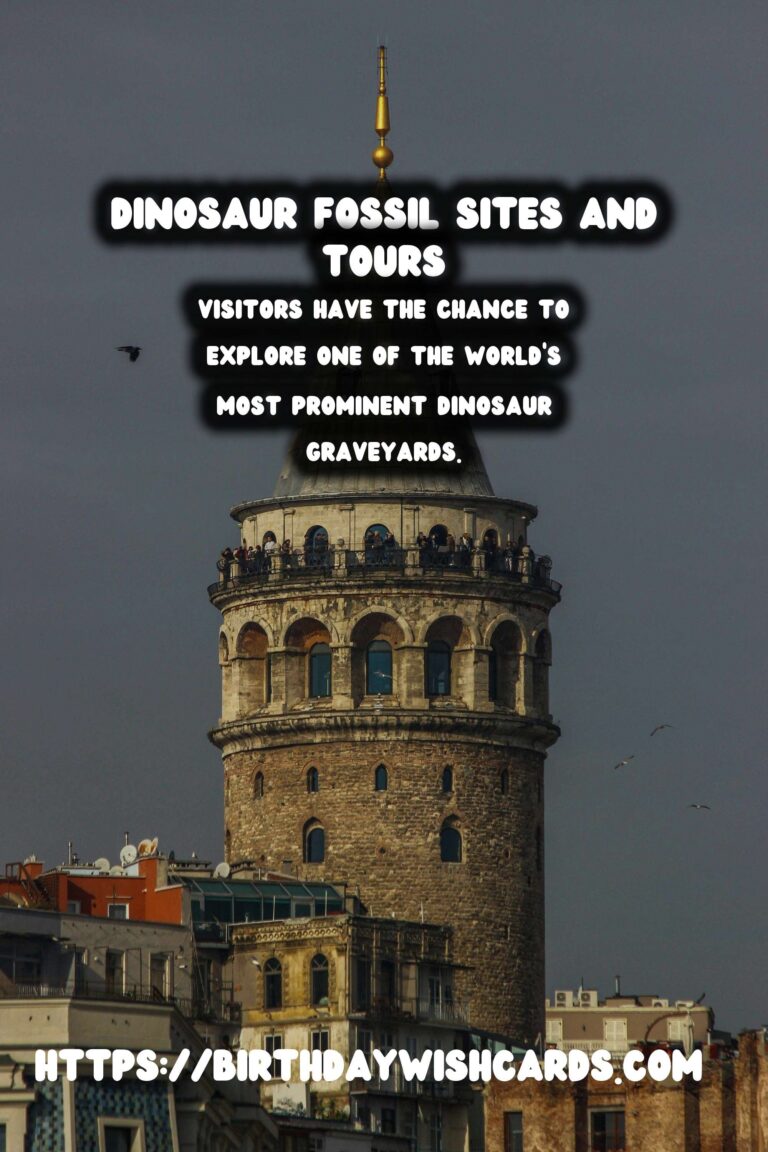 The Age of Dinosaurs: Exploring Fossil Sites and Paleontology Tours