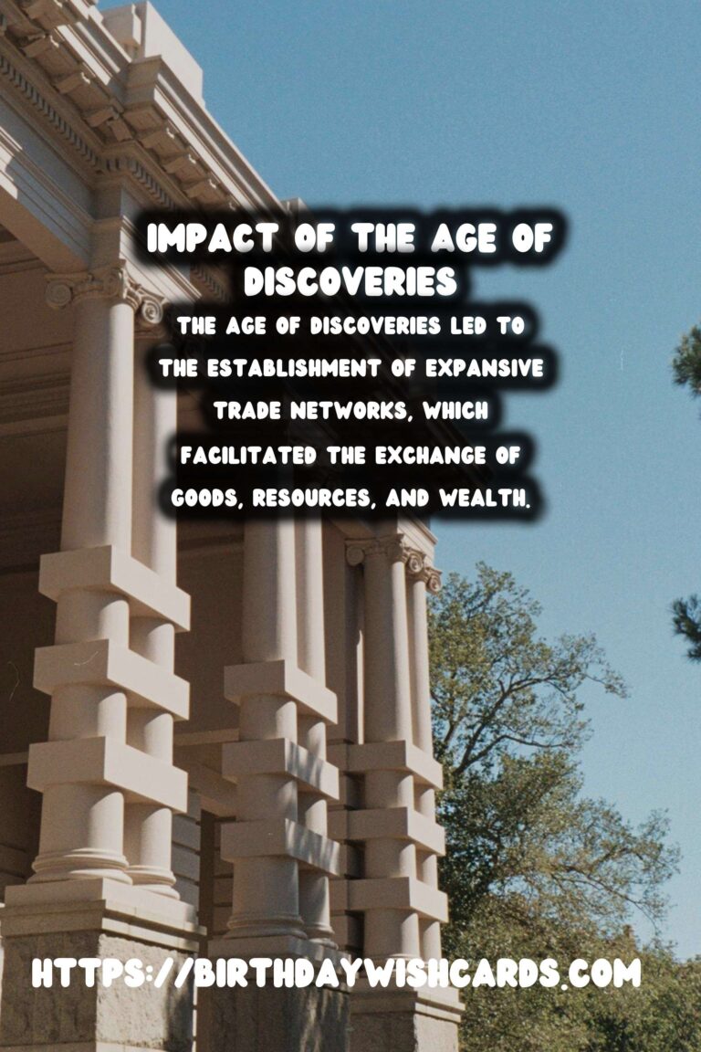 The Age of Discoveries: Exploring its Profound Social Impact
